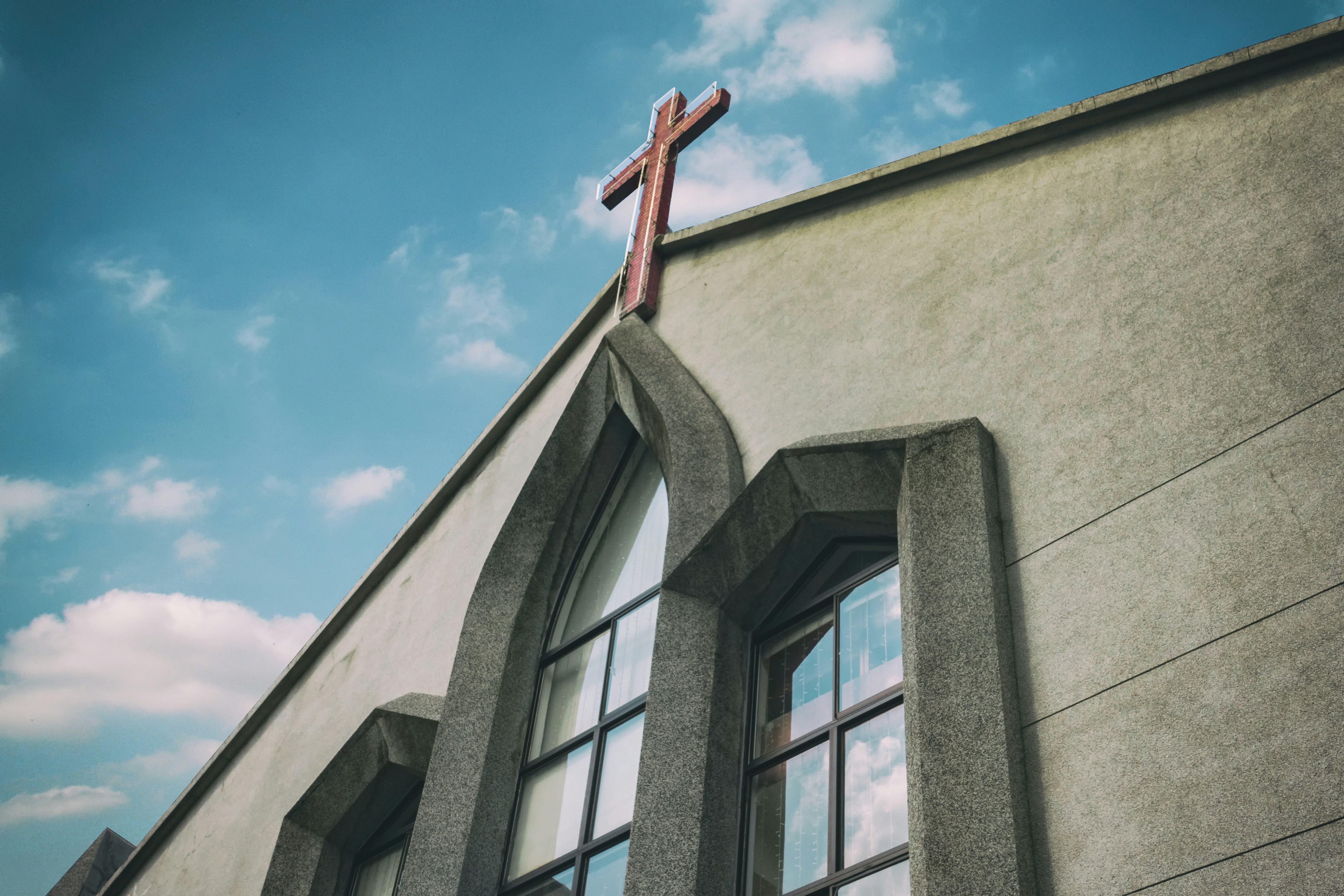 Photo of a church building. Are we a trauma-informed church?